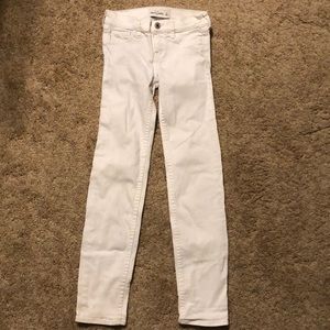 Abercrombie kids White jean